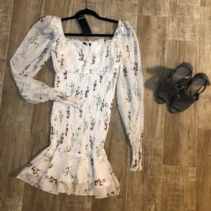 Mini bodycon tea dress nasty gal